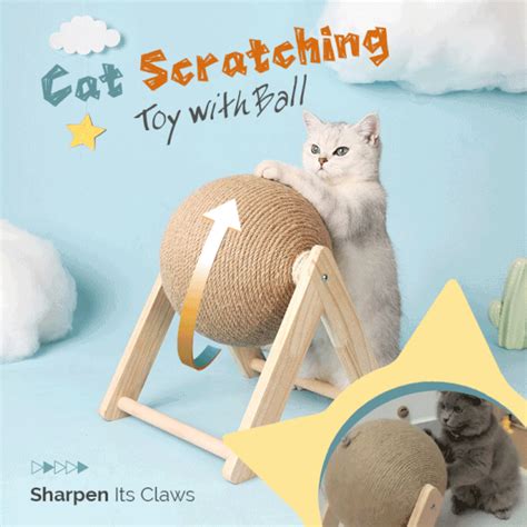 Unlock Your Cat's Playtime Potential with the Magical Feline Scratching Toy
